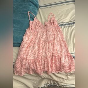 Pink sun dress